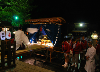 上がり燈籠修祓全体